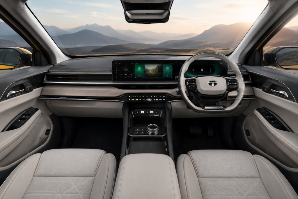 Tata sierra interior 