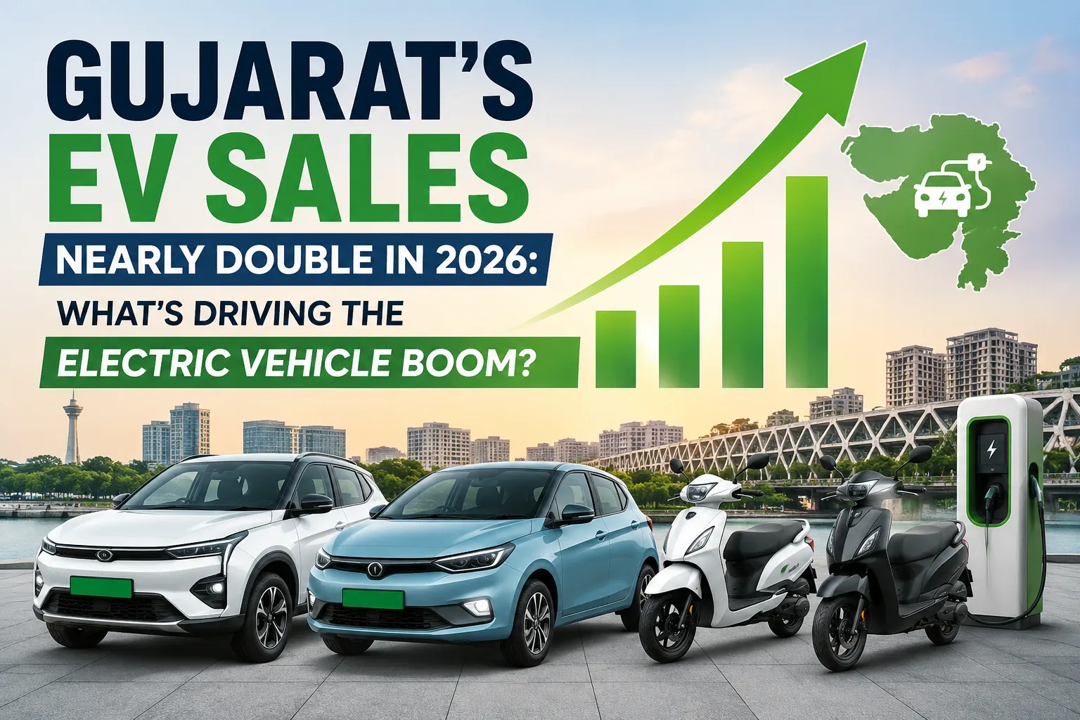 gujrat ev sales nearly double