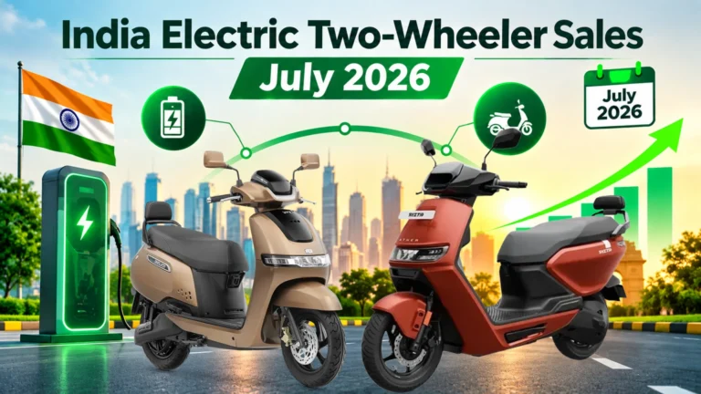 Electric two-wheeler sales India