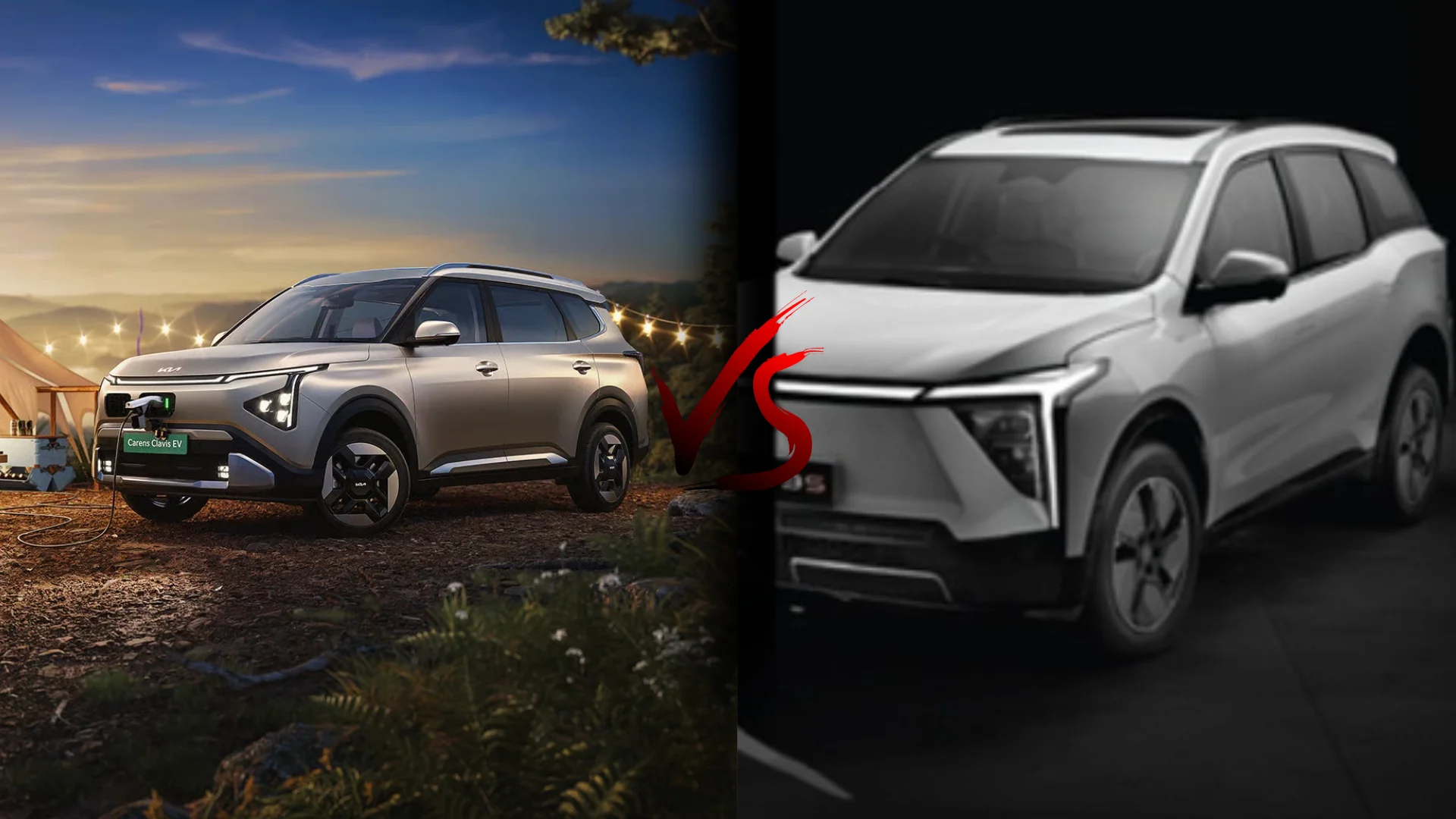 Kia Carens Clavis EV vs Mahindra XEV 9S