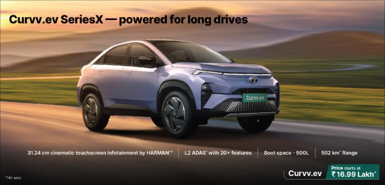 Tata Curvv EV, representative electric car