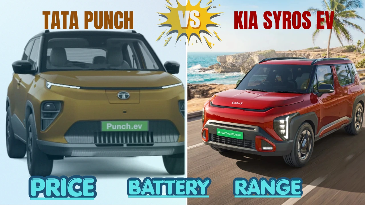 Tata Punch EV vs Kia Syros EV